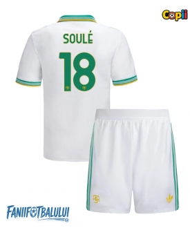 AS Roma Matias Soule #18 Echipament de Fotbal Replică 2025-26 Copii Treilea (+ Șorturi)